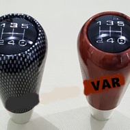 Tuas Gigi Persneling Perseneling Gear Knob Shift Shifter Model Carbon dan Wood Universal Mobil Toyot