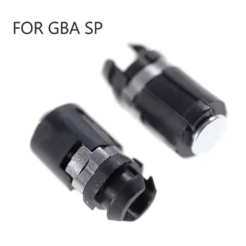 2Pack for Gba SP Rotating Shaft Spindle Hinge Replacement for Gameboy Advance SP Hinge Repair Part