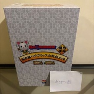 (2月14前價錢)全新 Bearbrick 小判二代 白小判 招財貓 100% & 400%