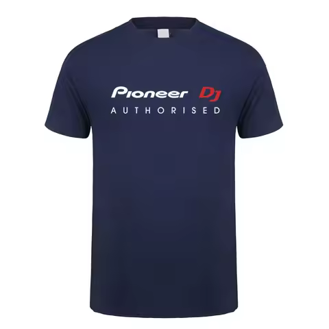 Pioneer DJ Authorised T Shirts Men Summer Fashion Short Sleeve Man Pioneer DJ T-Shirt LH-064
