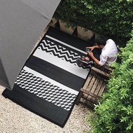 PDM เสื่ออเนกประสงค์ เสื่อตกแต่ง เสื่อแทนพรม เสื่อแต่งบ้าน ลาย Katve size M 150x240 cm