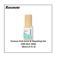 Rosenote Essence Anti-Acne &amp; Repairing Gel FOR OILY SKIN 30ml Salicylic acid Solution and Exfoliating Pore Acne Free Acid cream เซรั่ม คอมพลีท แอนตี้ แอคเน่ สำหรับผิวมัน คลีนซิ่ง Face Cleansing Pore Free Oil Control Moisturizinge Fade WITH ACNE