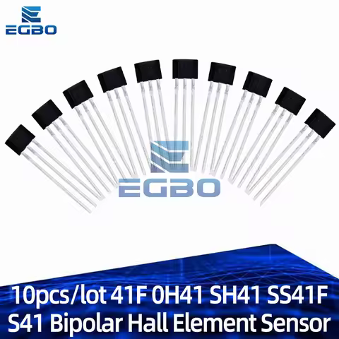10pcs/lot 41F 0H41 SH41 SS41F S41 Bipolar Hall Element Sensor Motor Electric Car Motor Hall Sensor