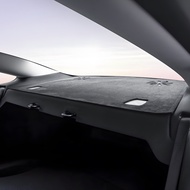 【ส่งจากไทย】Tesla Model 3 Highland พรมปูคอนโซลหน้ารถ พรมบังแดด แดชบอร์ดรถ blackout MAT กันความร้อน แส