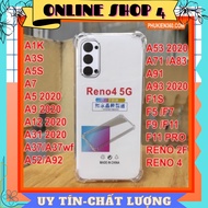 Oppo Silicone Shockproof Case A1k,A3s,A5s,A5 2020,A7,A9,A12,A31,A37,A52,A53,A71,A83,A92,F9,F9,F9,F5,