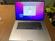 MacBook Pro 2019 16” i7 16gb ssd 512gb