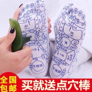 Foot Acupuncture Massage Socks Illustrated Socks Foot Therapy Socks Foot Acupuncture Map Foot Acupun