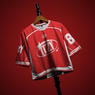 RAKAN SUBLIME Adult Jersey Boxy ITZY MIDZY Fanmade Kpop Bloke Core Vintage Retro Edition Full Printi