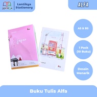 [1 PACK] Alfa A5 & B5 Notebook/ School Notebook