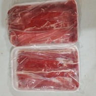 Daging Sapi Beef Slice Shortplate Merah 500 gr
