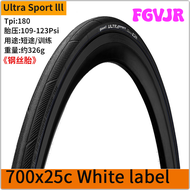 FGVJR CONTINENTAL Ultra Sport III 25c 700x 28c การแข่งขันกีฬา32c ยางรถจักรยานยนต์23-622 25-622 28-62