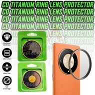Honor X9c 5G/ X9b CD Titanium Camera Ring Lens Cover 3D Alloy Glass Protector