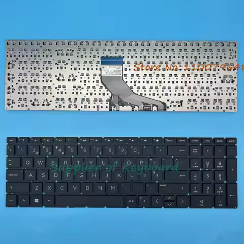 NEW Portuguese Keyboard For HP 250 G7, 255 G7, 256 G7, 250 G8, 255 G8,250 G9,255 G9,470 G7 Laptop Bl