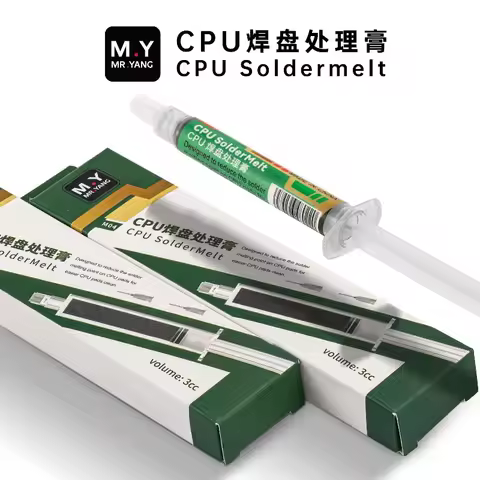 YCS M.Y-M04 CPU Pad Solder Paste for Mobile Phone Repair Chip Hard Drive IC Flux 3cc Soldering Repai