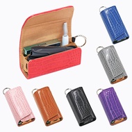 Colors Flip Bag for Iqos 3.0 Duo Case Pouch Holder Double Book Wallet Leather Cover With Ring for Iq