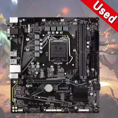 Gigabyte B560M D2V Motherboards LGA 1200 DDR4 64GB M-ATX For Intel B560 Desktop Mainboard M.2 SATA I
