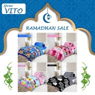 Vito - Bed Cover SET SPREI FITTED Single (120x200) Terlaris pilihan