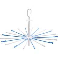 Multipurpose Clothes Hanger 42/52cm 20Clips Umbrella Style Clothes Hanger Penyakut Baju Payung Plast
