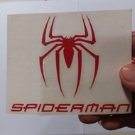 Avengers spiderman car motorbike wall wallpaper sticker