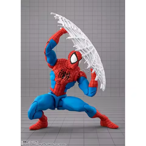 Original Bandai S.H.Figuarts Shf Spider Man Gamerverse Spiderman In Stock Anime Action Collection Fi