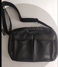 Mastermind Japan x Porter 聯名黑色斜孭袋