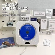 Bluetooth Wall-Mounted CD Player Machine English CD Learning Portable Home DVD Player Music Vinyl