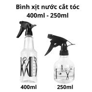 Haircut water spray bottle, 400ml - 250ml
