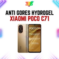 LAYAR ANTI-SCRATCH XIAOMI SCREEN PROTECTOR poco C71 HYDROGEL Screen Protector