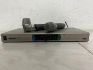 台灣嘉強 MIPRO MR 9C 雙頻道UHF 無線麥克風 有2隻手握