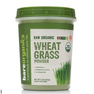 Bareorganics Wheatgrass Powder, raw organic, 227 g