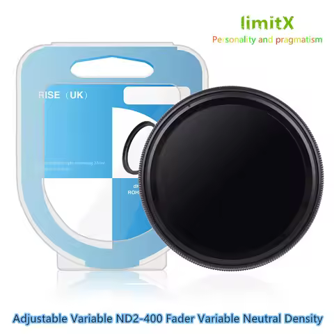 ND2-400 Neutral Density Fader Variable ND Filter Adjustable for Sony ZV-E10 II A6500 A6400 A6300 A60