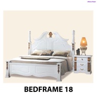 KAYU PUTIH Sleep Circle / Bed Bed / Bed Frame / DOUBLE KATIL / KATIL SAIZ QUEEN / Wood KATIL / Bed Wood