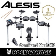 Alesis Command Mesh Kit Eight-Piece Electronic Drum Kit with Mesh Heads
