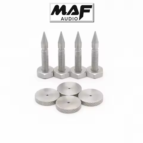 4sets Audio Foot Spike Stainless Steel CD Amplifier HiFi Audio Speaker Machine Stand Feet Floor Shoc