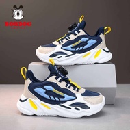 Giày Thể Thao Bobdog Thoáng Khí Cho Bé Trai Giày Trẻ Em Lưới Mùa Xuân Thu Mũi Tròn Chân Đế EVA Giày