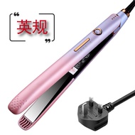 UK plug  2 in 1 Hair Straightener Iron Hair Styling Iron 2 in 1 Hair Styling Infrared Iron Curler Ha