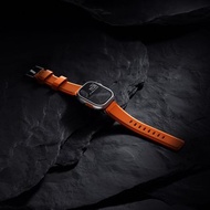 【NOMAD】Apple Watch專用高性能橡膠質感錶帶-49/45/44/mm 橘黑