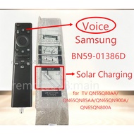 New Samsung  BN59-01386D Solar Charging  Voice Remote for Samsung TV QN55Q80AA/QN65QN85AA/QN65QN900A