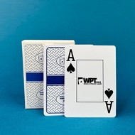 WPT Texas Poker Match Specially Used Plastic Wide Card Large Word Waterproof Anti Folding Wear Resis