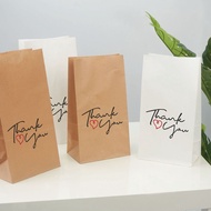 Love Thank You Food Paper Bag Packaging Brown Paper Bag | Craft Paper Bag | Bag