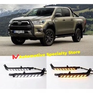 TOYOTA HILUX ROGUE Toyota Hilux Revo Rocco Space Cab 2021 LED daylight 2020-2023 DAYLIGHT HEADLAMP D
