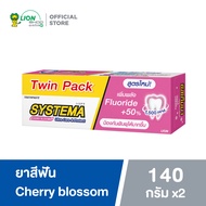 [แพ็คคู่] SYSTEMA ULTRA CARE & PROTECT ยาสีฟัน ซิสเท็มมา อัลตร้า แคร์ แอนด์ โพรเทคท์ สูตร Cherry Blo