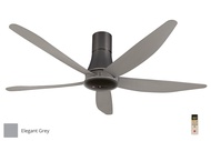 KDK K15Z5 REY 5 Blade 60" Remote Control Ceiling Fan Elegant Grey 323mm  (PM FOR BEST PRICE)