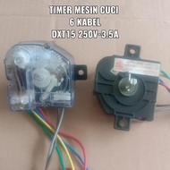 MESIN Sanken DXT15 6-Wire Washing Machine Timer Original TKH27