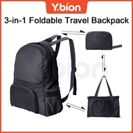 🇲🇾 MY Stock 3-in-1 Foldable Backpack & Sling Bag, Waterproof Mountaineering Bag for Outdoor Camping 