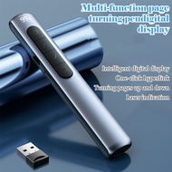 2.4GHz Wireless Laser Presentation Pointer Flip Pen PPT Slide USB Charging Powerpoint Presenter Clic