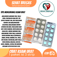 Obat Asam Urat terampuh topcer paket obat 3 strip