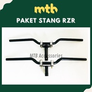 Stang setir rzr full set setang rzr satria fu vixion sonic motor matic