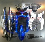 ชุดสี NOUVO MX สีน้ำเงินดำ