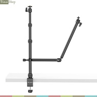 Vijim LS11 / LS02 / LS08 - Table Clamp Stand with 360 Degree Rotating Extension Arm Supports Rotatio